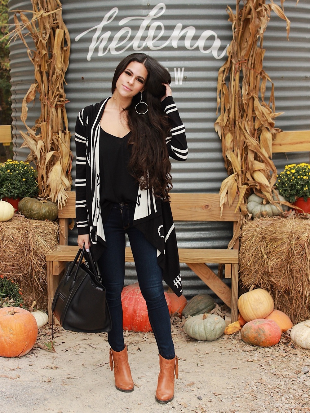 Hudson Dark Wash Skinny Jeans